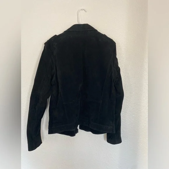 BLANK NYC Men's Black Suede Motorcycle Jacket M - Picture 9 of 9